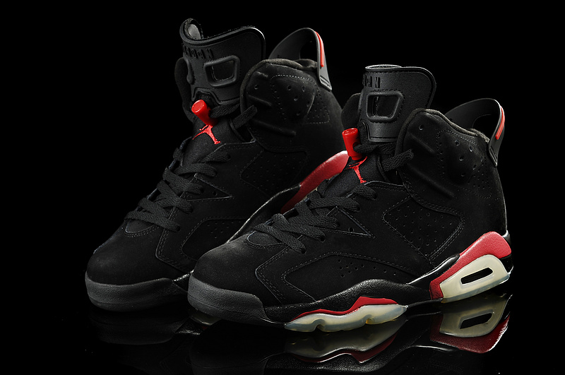 Air Jordan 6 Mens Shoes Aa Black/Red Online